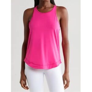 Sweaty Betty Breath Easy Running Tank Top in Beet Pink Size XL